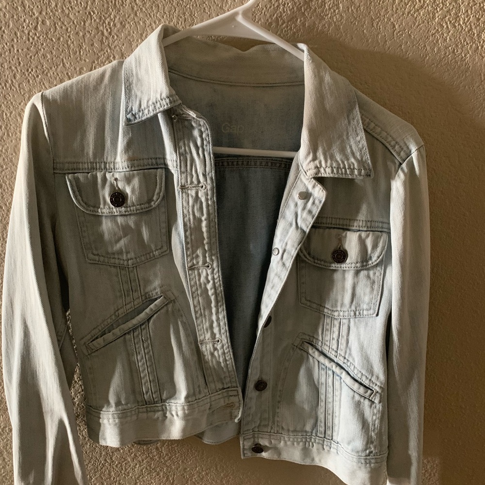 Gap Cropped Jean Jacket